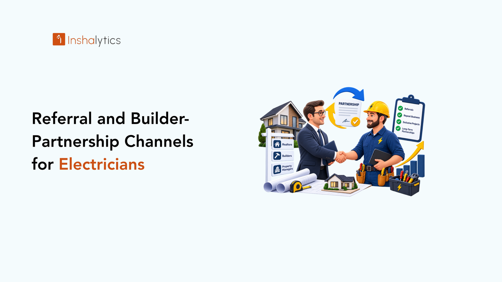 Referral and Builder-Partnership Channels for Electricians