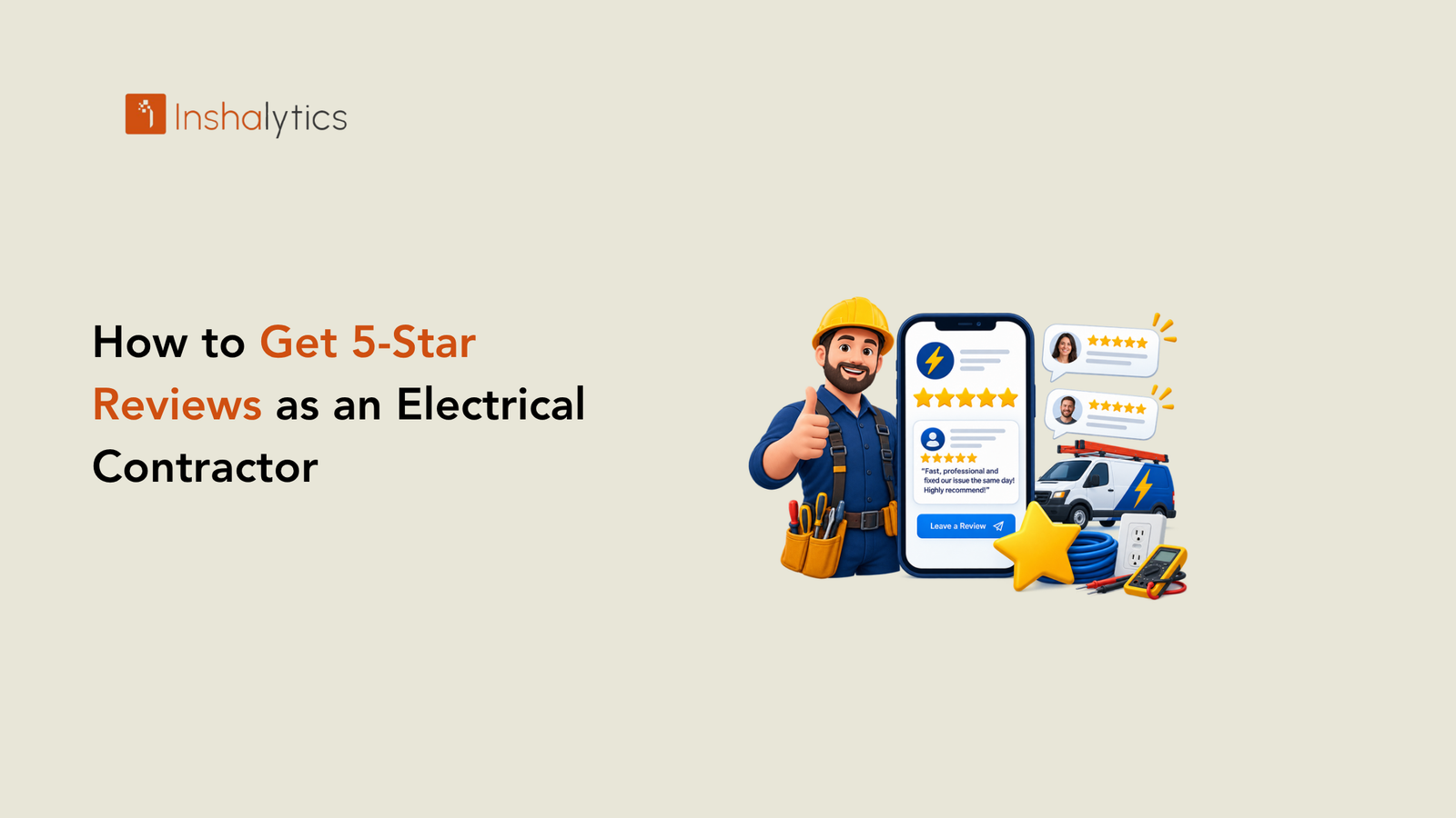 How to Get 5-Star Reviews as an Electrical Contractor