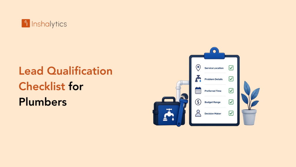 Lead Qualification Checklist for Plumbers