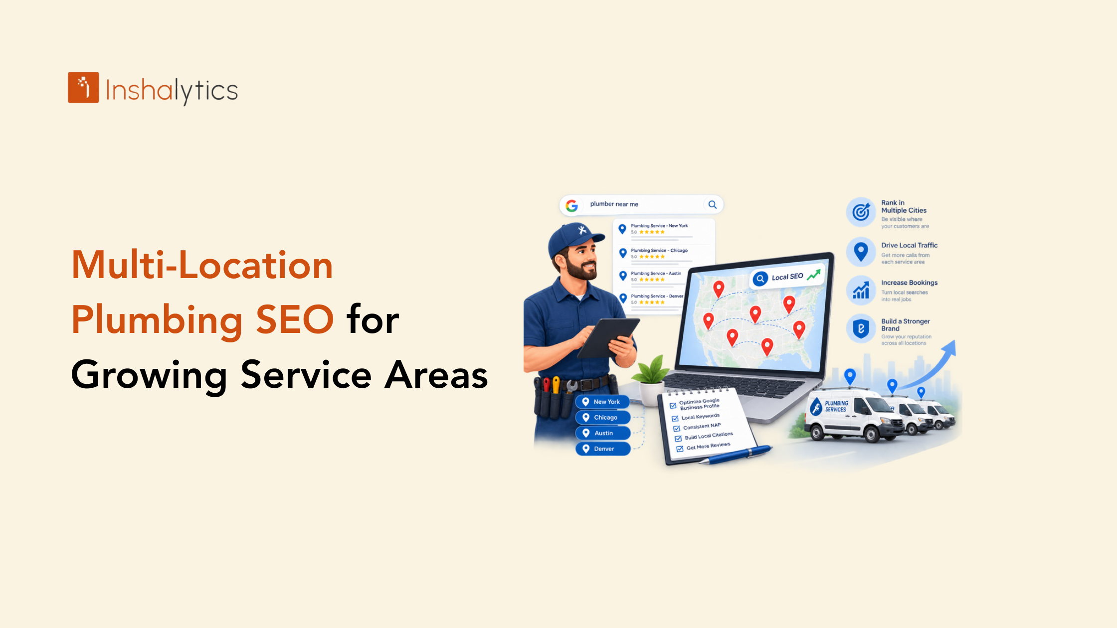 Multi-Location Plumbing SEO: How to Rank in Every City You Serve, Not Just One