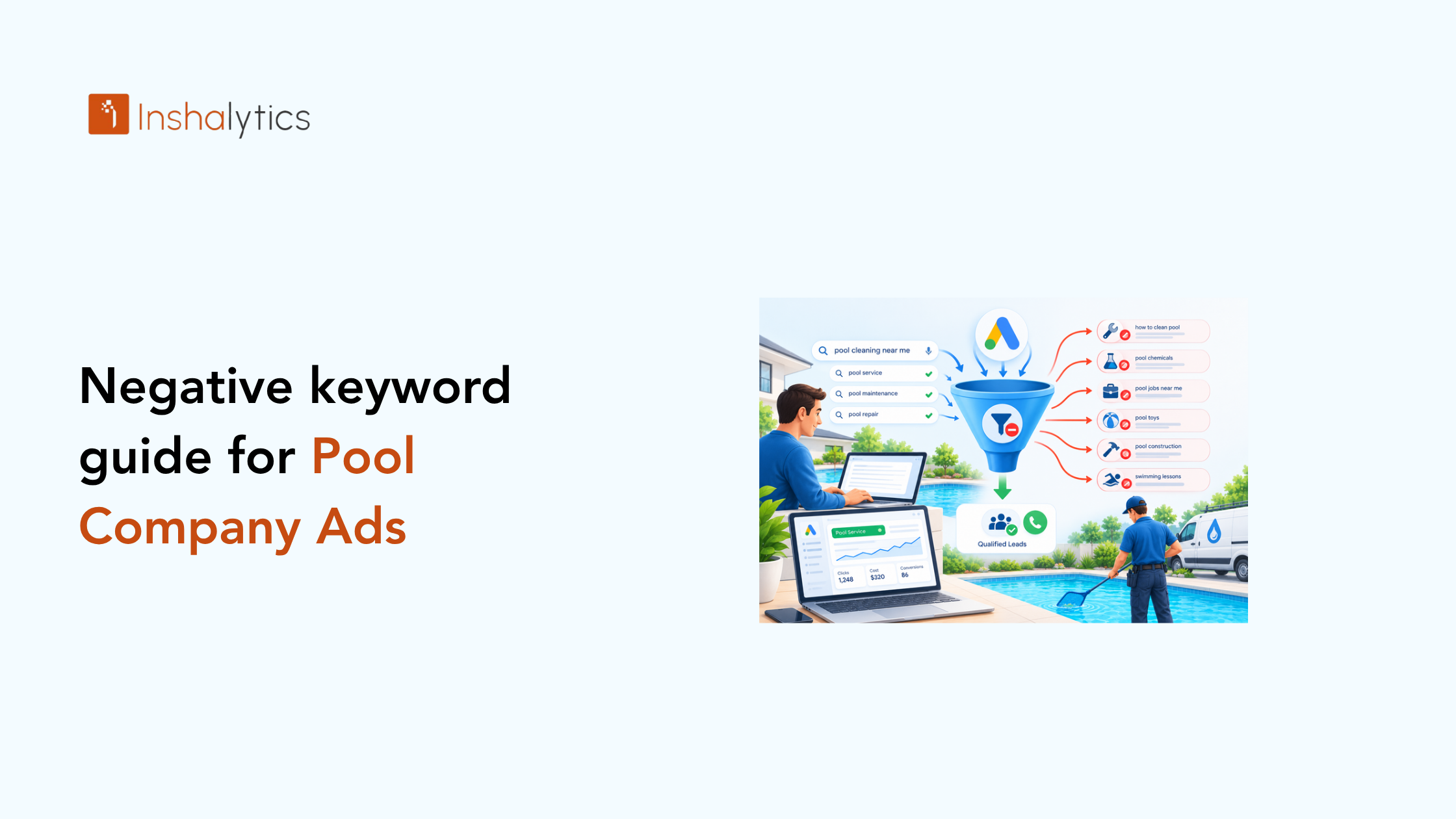 Negative Keywords for Pool Company Ads: The 2026 Guide