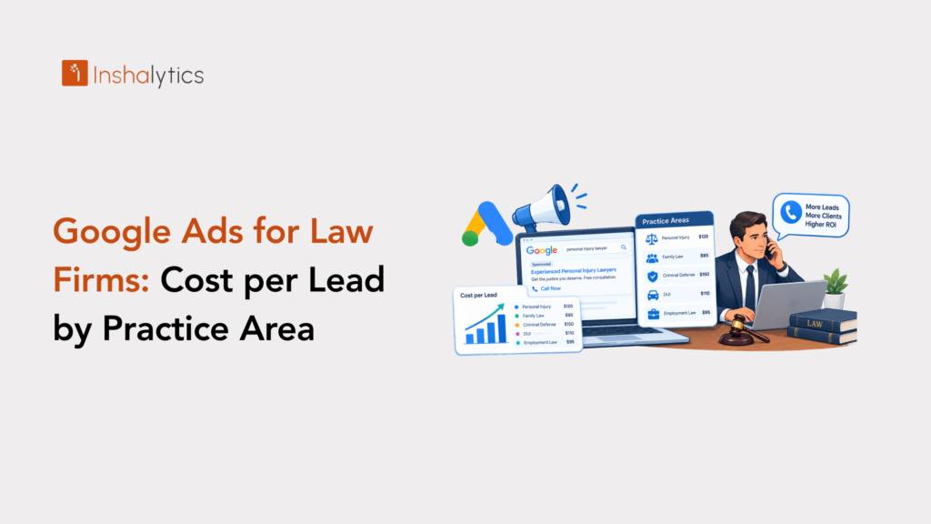 Google Ads for Law Firms Cost per Lead by Practice Area