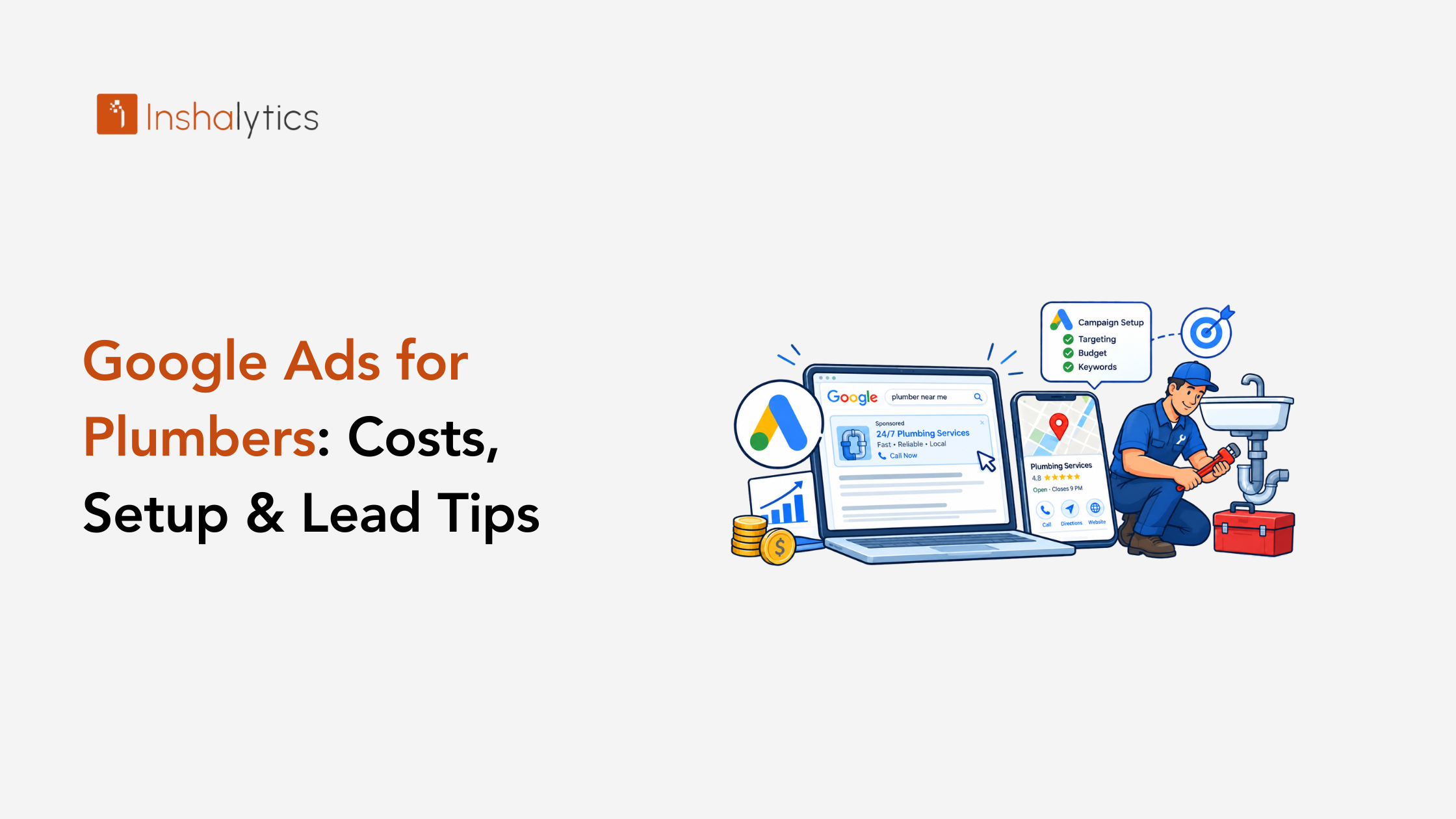 Google Ads for Plumbers Costs, Setup & Lead Tips (2026)